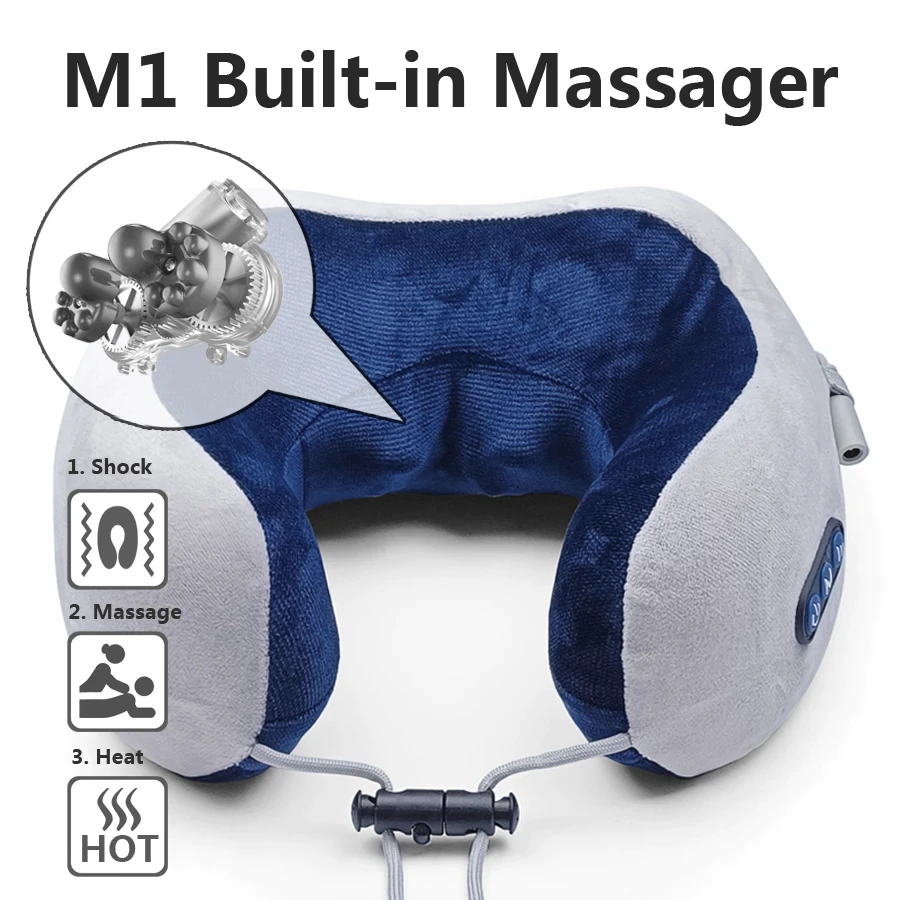 U-Shaped Neck Massager w/ Heat – Lumiox