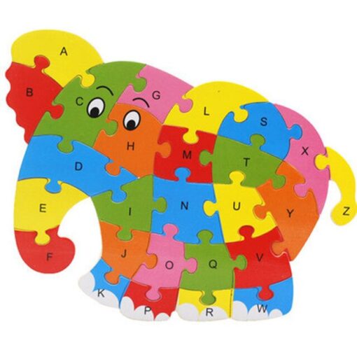 Baby Lehong Alphabet Animal Puzzle