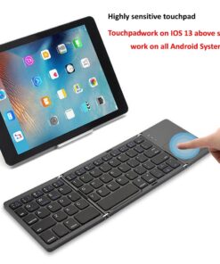 Foldable Mini Keypad With Bluetooth