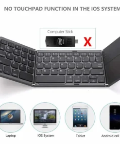 Foldable Mini Keypad With Bluetooth