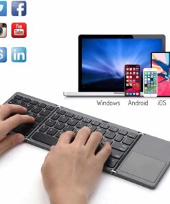 Foldable Mini Keypad With Bluetooth