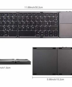 Foldable Mini Keypad With Bluetooth