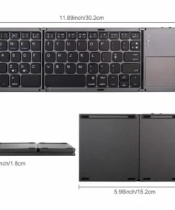 Foldable Mini Keypad With Bluetooth