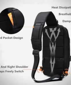 USB Anti Theft Sling Backpack