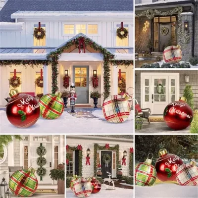 Outdoor Christmas Inflatable Decorated Ball