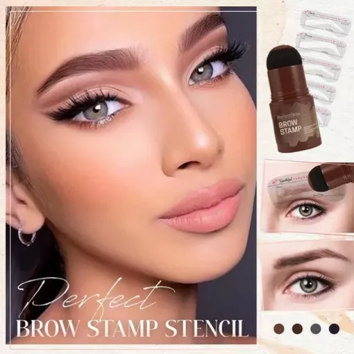 LUMIEREZ Perfect Brow Stamp and Stencil Kit