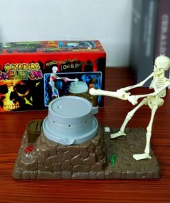 Grinding Scary Skeleton Coin Box