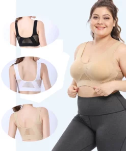 Plus Size Mesh Bra For Womens