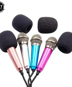 Portable 3.5mm Stereo Studio Mini Microphone