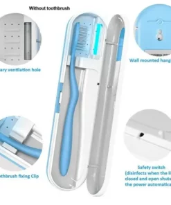 Portable UV Light Toothbrush Sterilizer