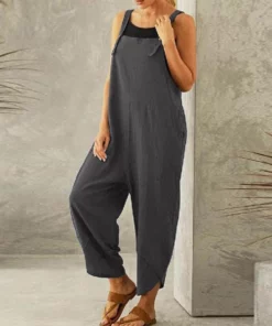 Shoulder Strap Jumpsuit