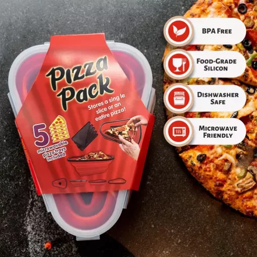 Herbruikbare pizza-opslagcontainer