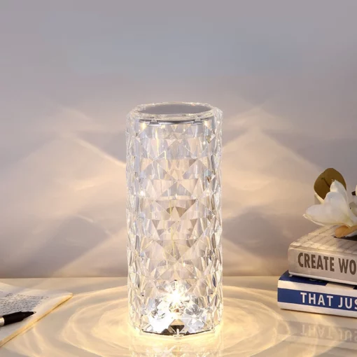 LED кристална лампа