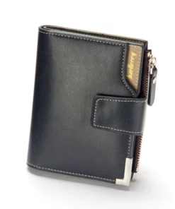 Short Luxury Men Zipper Wallets