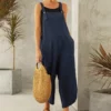 Shoulder Strap Jumpsuit