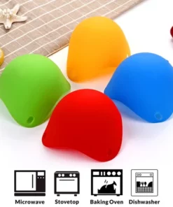 Easy Silicone Egg Poaching Cups