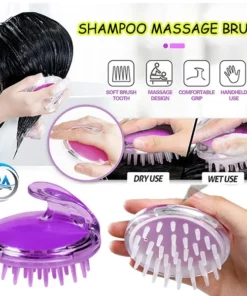 Silicone Shampoo Massage Brush