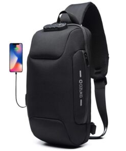 USB Anti Theft Sling Backpack