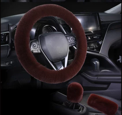 Universal Plush Car Steering Wheel Cover