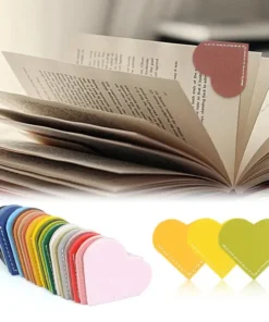 Vintage Leather Corner Bookmarks