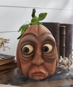 Expressive Pumpkin Faces Halloween Decoration