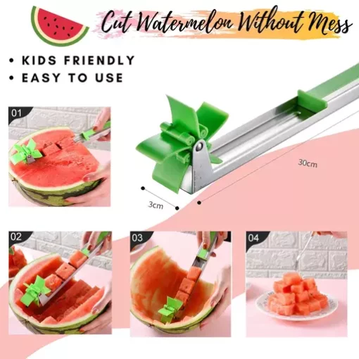 Slicer Torrwr Melin Wynt Watermelon