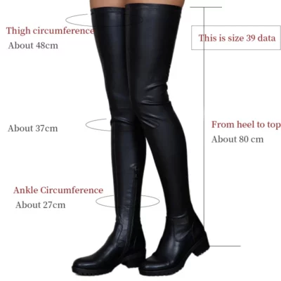 Surgical Thigh High Boots