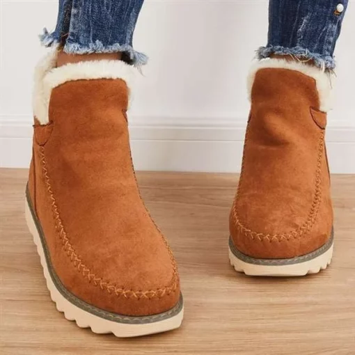 Mga Babaye nga Classic Non-Slip Ankle Snow Boots