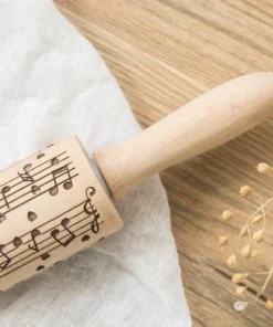 3D Music Notes Rolling Pin