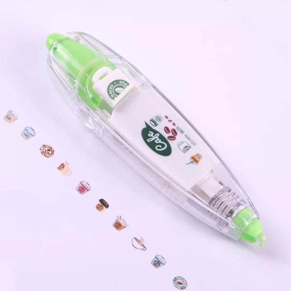 DIY Lace Decoration Tape Pen Cartoon Pattern Lace Calligraphy Pens for  Writing