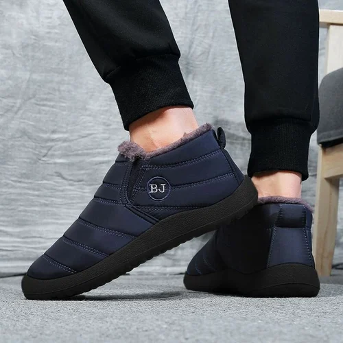 Winter Warm Snow Waterproof Cotton Shoes - Image 6