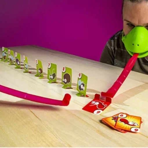 Lizard Mouth Забавна, интересна, атрактивна играчка за многократна игра на карти