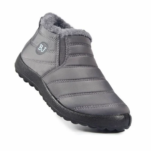 Winter Warm Snow Waterproof Cotton Shoes - Image 9