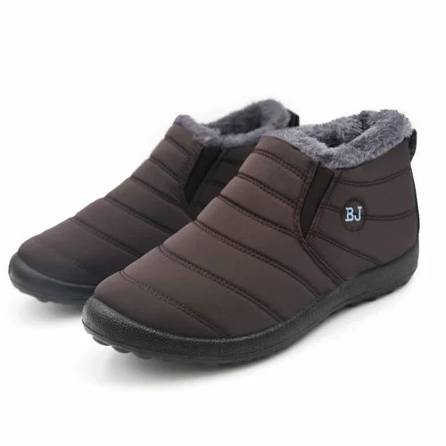 Winter Warm Snow Waterproof Cotton Shoes - Image 8