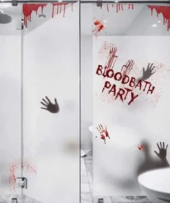 Bat Spider Door Stickers