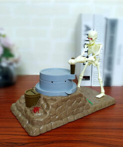 Grinding Scary Skeleton Coin Box