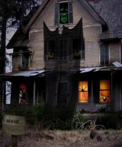 Ghost Skull Hangable Halloween Decoration