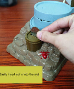 Grinding Scary Skeleton Coin Box