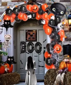 Halloween Colors Home Decoration Balloon Kit