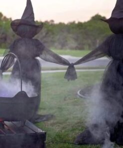 Voice Control Halloween Witch Decoration Light Set