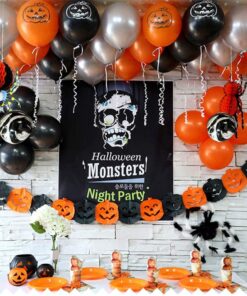 Halloween Colors Home Decoration Balloon Kit