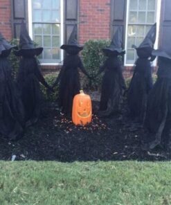 Voice Control Halloween Witch Decoration Light Set