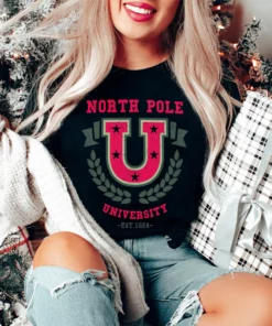 North Pole University Tee