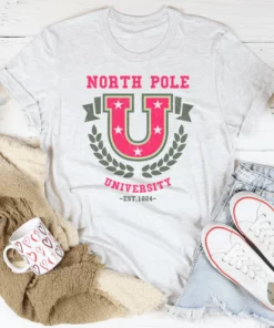 North Pole University Tee