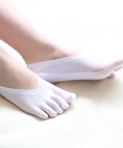 Non-Slip Breathable Five Fingers Ankle Toe Socks