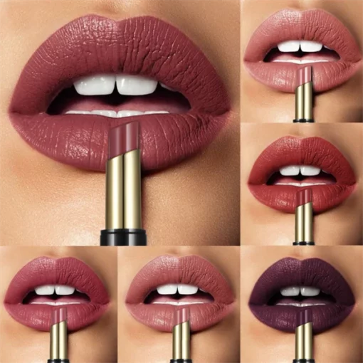 16 Color Long Lasting Lipstick Lippenstift + Lip Liner Combo