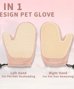 2 in 1 Cat Hair Glove & Pet Fur Remover Glove
