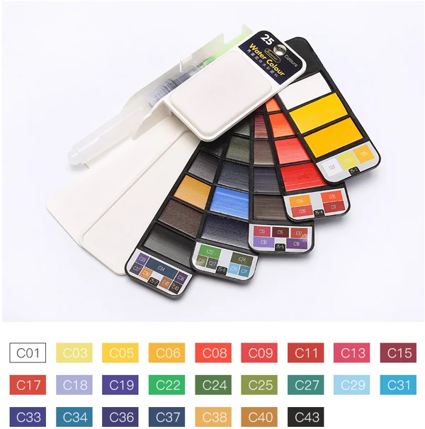 Handy Watercolor Travel Kit - Image 8