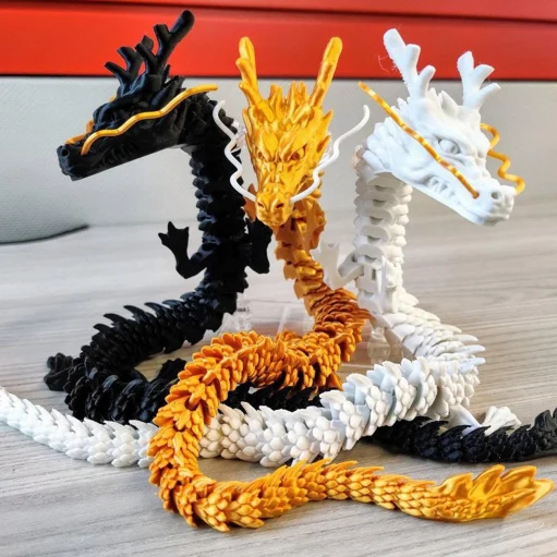 3D отпечатан дракон