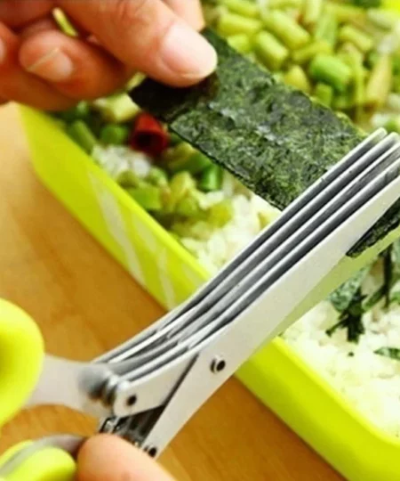 GFOUK™ 5 Blade Kitchen Salad Scissors